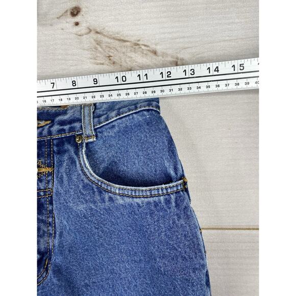 Vintage Lawman Jeans Womens Jr 3 Western Denim High Rise Bareback Cowgirl Button - Picture 5 of 11